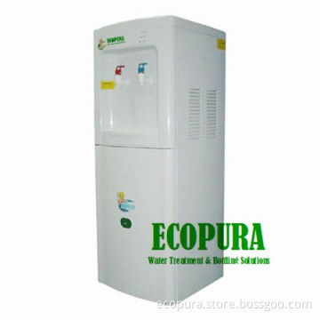 Classic Hot and Cold Water Dispenser with 50L Fridge